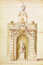 Project for the Fire of St. John, 1741